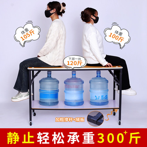 摆摊小推车折叠桌子夜市户外出摊专用移动地摊位冰粉柠檬茶小吃车 - 图1