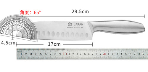 一体成型厨师刀刀具菜刀家用厨房专用切肉切片切菜 - 图3