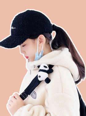 冬季棒球帽儿童小学生骑车男女童