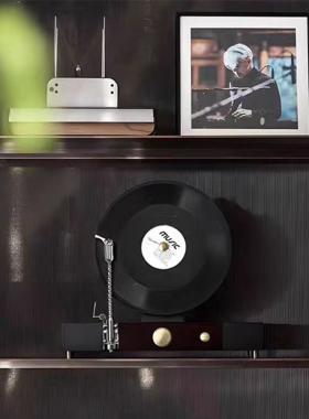 【可开票】复古CD唱片装饰画摆件