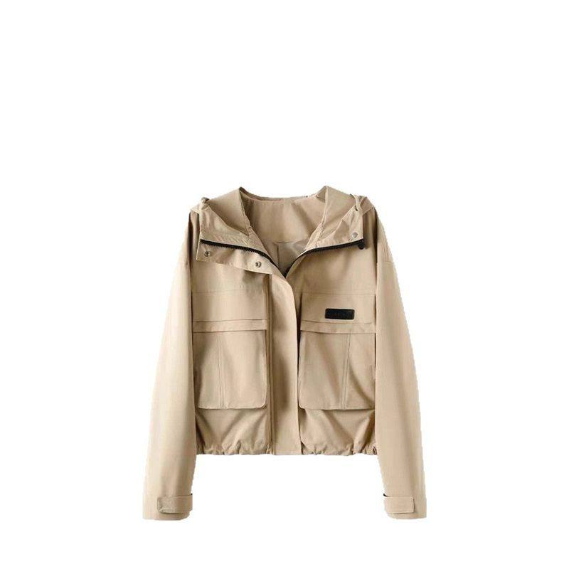 女士外套百搭2025秋冬装运动风短款夹克年休闲新款工装风衣精品,淘宝优惠券,粉丝福利购,淘宝优惠卷