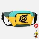 Наруто, сумка через плечо подходит для мужчин и женщин для школьников, японская трендовая поясная сумка для отдыха, нагрудная сумка на одно плечо