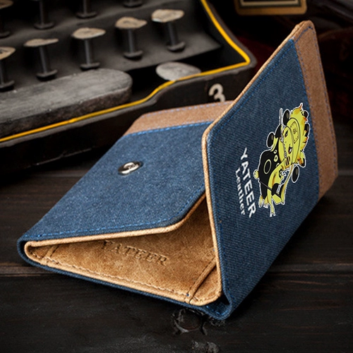 Бумажник, мультяшный короткий милый кошелек, картхолдер