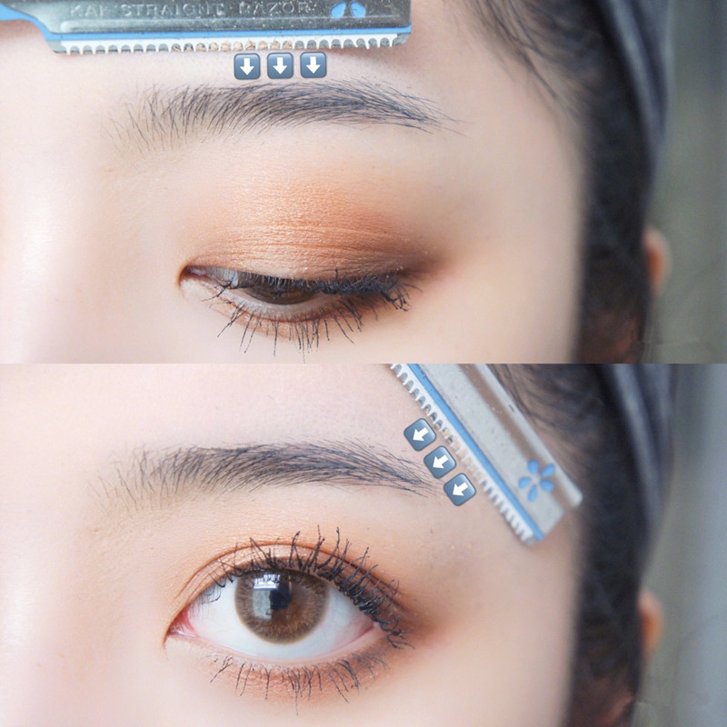 贝印日本修眉刀片安全型防刮伤刀片刮眉剃毛女士眉毛剪套装初学者,淘宝优惠券,粉丝福利购,淘宝优惠卷