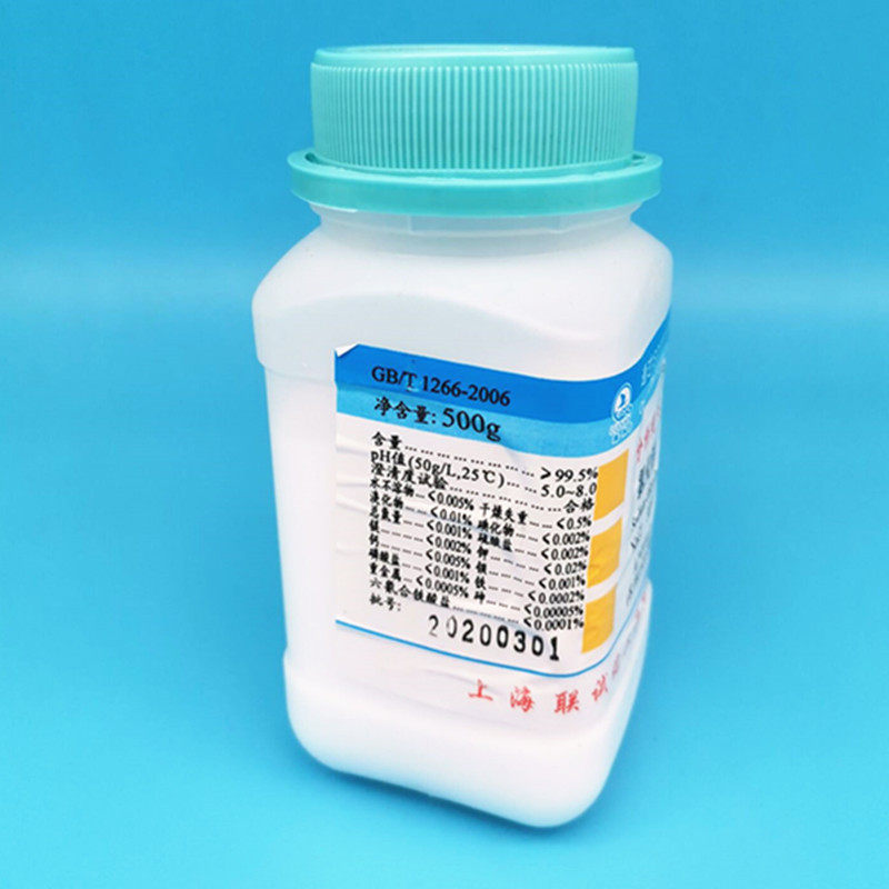 Shanghai Joint Test Sodium Chloride Analytical Pure AR500g Reagent Nacl Salt Spray Test Industrial Salt