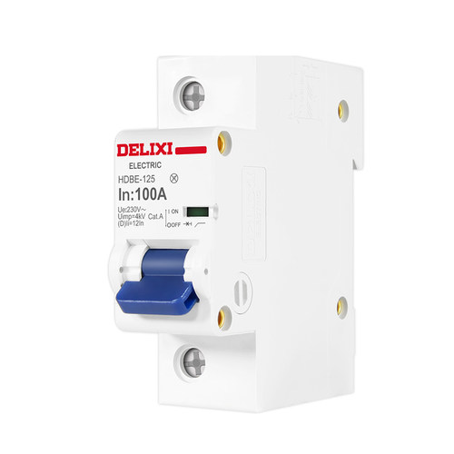 德力西断路器大电流大功率家用过载电闸1P2P3P 100A空气开关 空开 - 图1