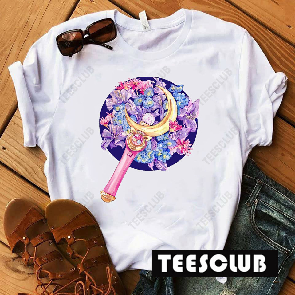 Sailor Moon Harajuku T Shirt Women日本动漫美少女战士周边T恤-图1