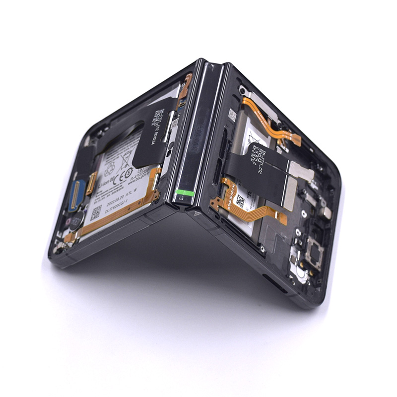 适用于IACCY 三星折叠手机 Galaxy Z4 5 Flip4配件外屏f7210屏幕总成后盖排线转轴连带维修f7310寄修安装总成 - 图3