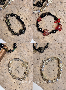 vintage孤品绝美复古小众手链