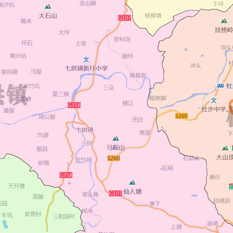 阳山县地图1.15m广东省清远市折叠版办公室会议室贴画现代简约 - 图1