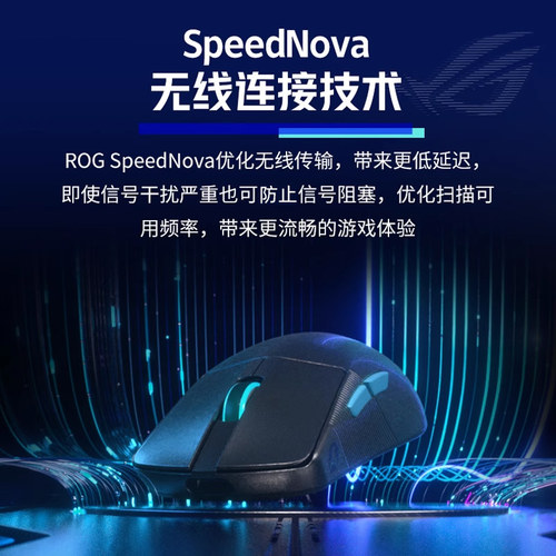 ROG龙鳞ACE X AimLab合作版36K传感器三模电竞游戏鼠标对称型华硕 - 图2