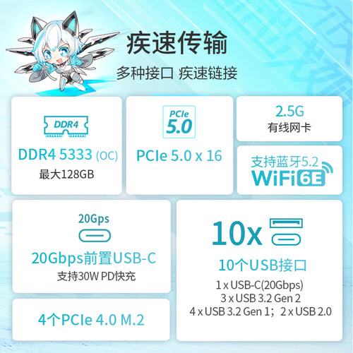 Asus/华硕ROG STRIX Z790-A GAMING WIFI S/D4吹雪主板旗舰店 - 图2