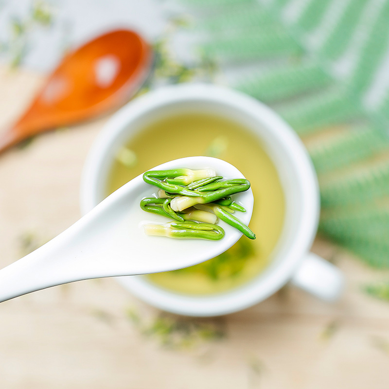 天然精选莲子心泡茶消火清心野生新鲜莲子芯茶莲子芯泡茶清心下火 - 图2