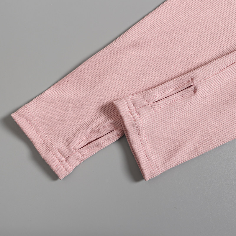 连帽瑜伽健身服春秋显瘦跑步训练上衣长袖速干弹力紧身运动外套女,淘宝优惠券,粉丝福利购,淘宝优惠卷