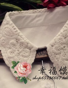 纯棉女士百搭韩版假衣领