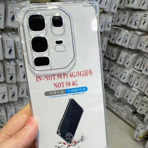 适用传音Infinix Note50X 50S手机壳 传音Note50 PRO+加厚防摔壳NOTE40 PRO 30 20 NOTE11透明气囊保护套批发 - 图0