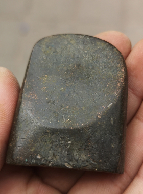 仿古风山水书法手把玩印章摆件