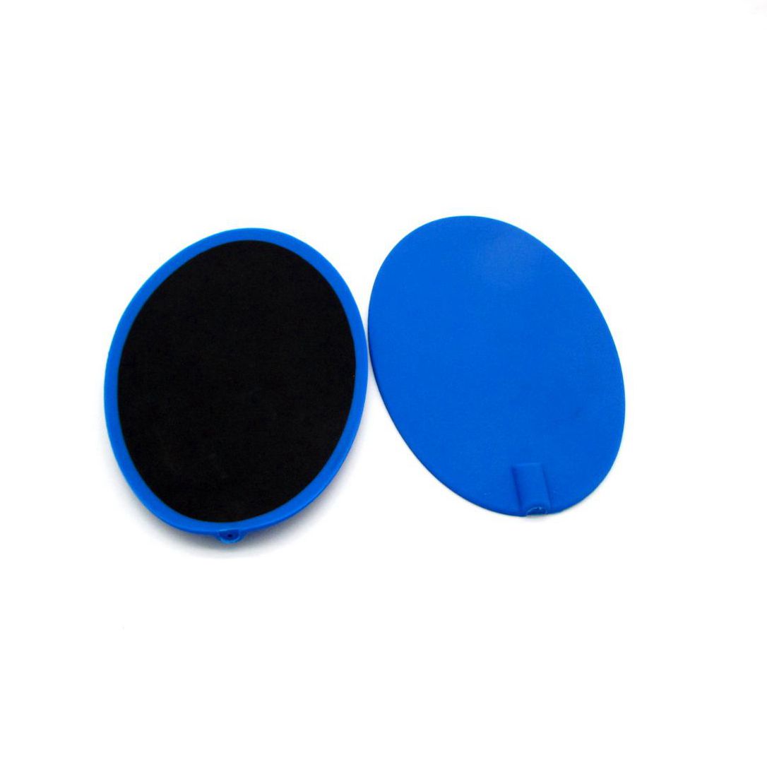 Laser comprehensive light wave rehabilitation meridian instrument physiotherapy instrument blue large oval 9X15 cm non-adhesive electrode sheet