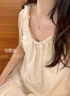 温柔～S925纯银天然淡水珍珠项链