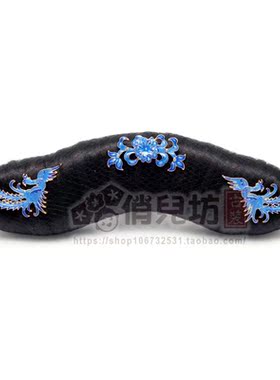 古代清宫皇后蓝色延禧攻略头饰