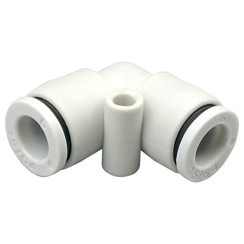 气动快速接头迷你型直角90度塑胶弯头PV-3 4 5 6 L型气管二通快插 - 图3