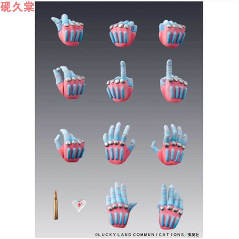 手办 Medicos 超像可动 JOJO的奇妙冒险 不灭钻石 疯狂钻石 - 图2