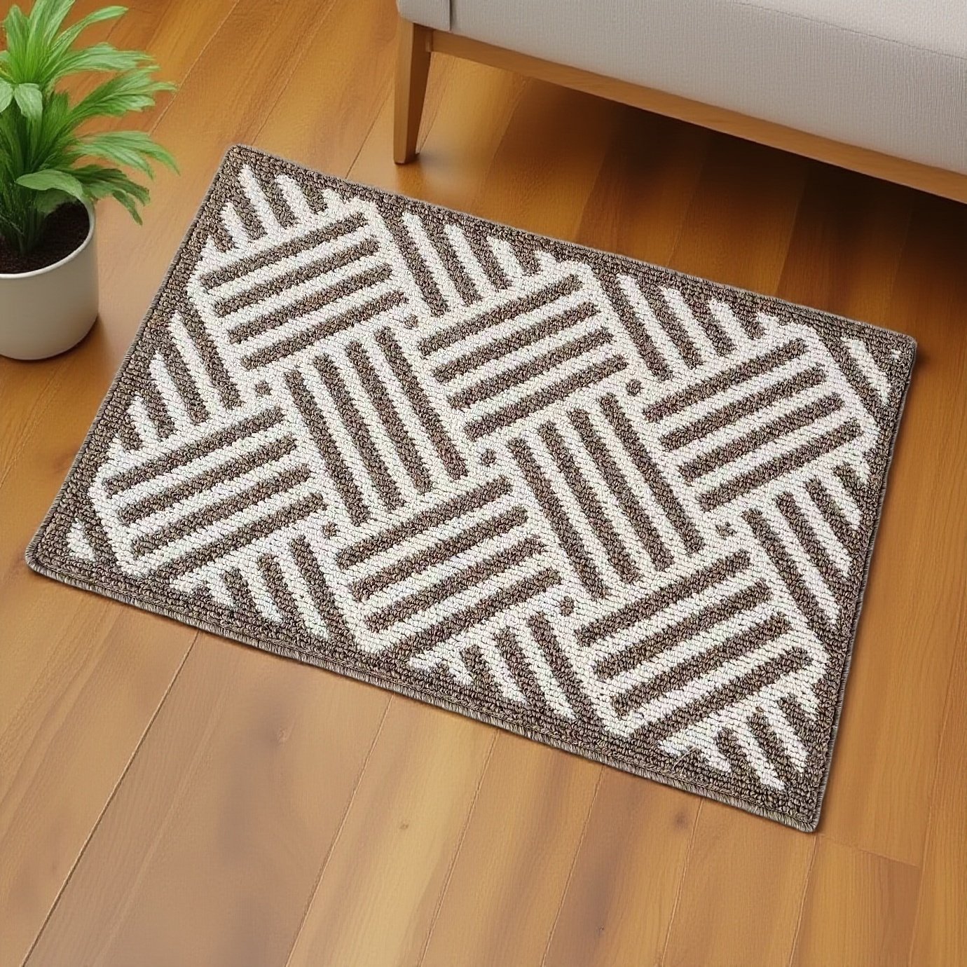 厨房地垫防油防滑高级感床边地毯卧室客厅复古风长条家用耐脏地毯,淘宝优惠券,粉丝福利购,淘宝优惠卷