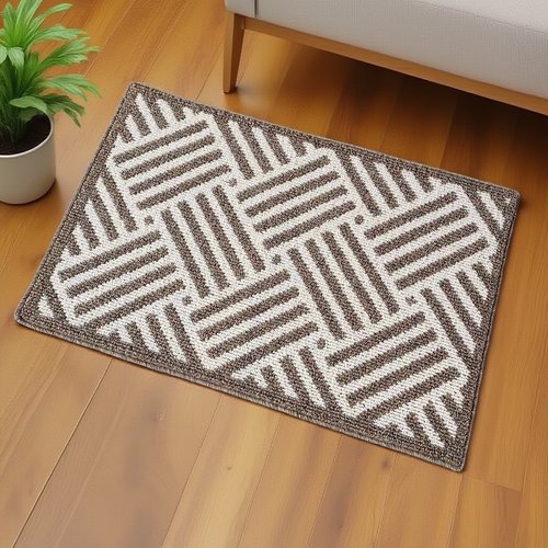 厨房地垫防油防滑高级感床边地毯卧室客厅复古风长条家用耐脏地毯 - 图1