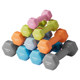 Solid iron dumbbells for women's fitness home use