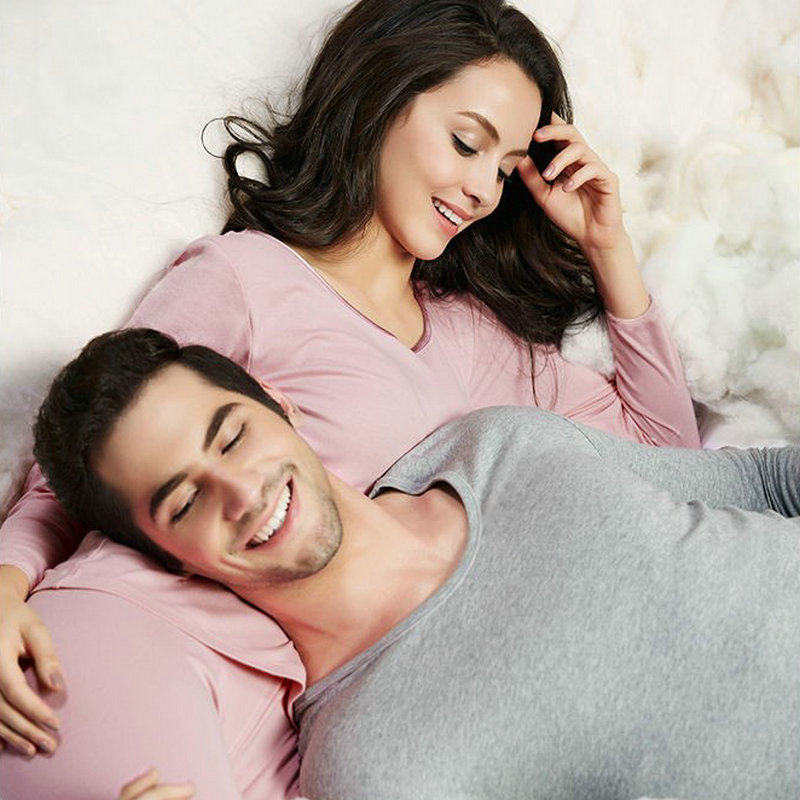 三枪保暖内衣男女士圆领宽松纯棉高腰加裆秋衣秋裤全棉半高领套装,淘宝优惠券,粉丝福利购,淘宝优惠卷