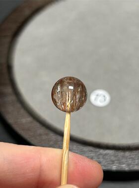12.3mm黑金超水晶单珠73