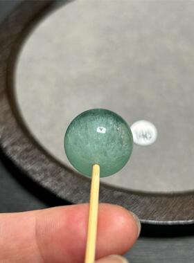 18.4mm半盆绿萤石单珠晶