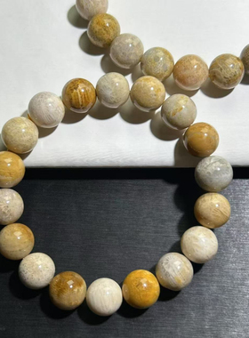 珊瑚玉多彩玉石手串男女百搭手链