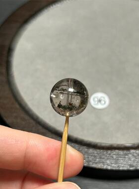 14.7mm天然浅茶体绿幽灵
