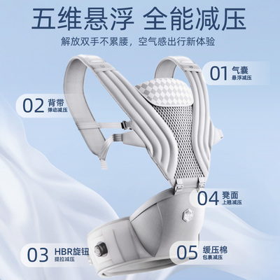 HBR虎贝尔Air经典减压腰凳