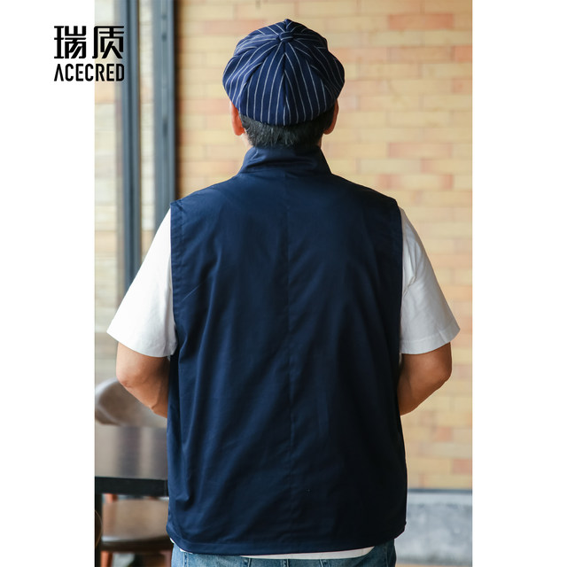 Dad's summer jacket middle-aged and elderly vests spring and summer