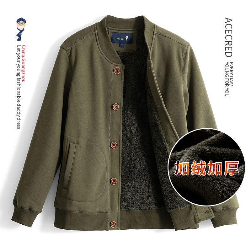 春装宽松中老年休闲春秋衣服卫衣 acecred瑞质卫衣