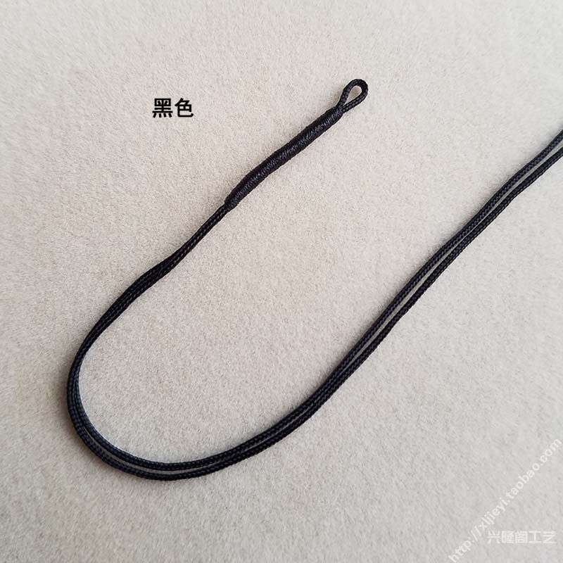 DIY品配件项链绕线圈挂吊坠挂坠绳子绑吊坠线圈拉线圈换吊坠绑线 - 图0