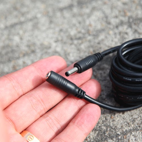 监控摄像头电源DC延长线3m5米TP-LINK/水星云台 鱼眼室内外摄像头 - 图0