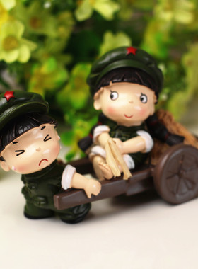 大禹正品小兵爱情风系列结婚摆件