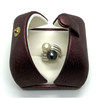 Tahitian high light near flawless pearl ring black and white