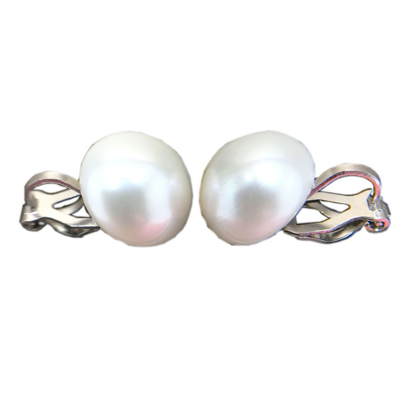 无孔耳夹12-17mm天然珍珠耳夹隐形耳环无痛无耳洞正品S925银女,淘宝优惠券,粉丝福利购,淘宝优惠卷