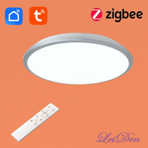 Tuya涂鸦智能吸顶灯Wi-Fi七彩RGBCW语音控制ZigBee定时远程手机 - 图0