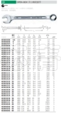 Оригинальный импортный Германия Stahlwille Da Limi Open Wrench 13 Series 16 серии 3.2-60 мм