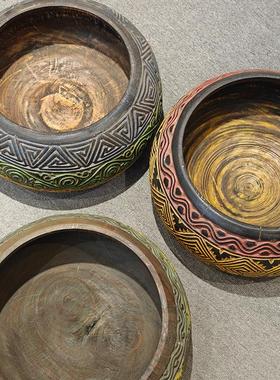 印尼手工复古家居装饰摆件