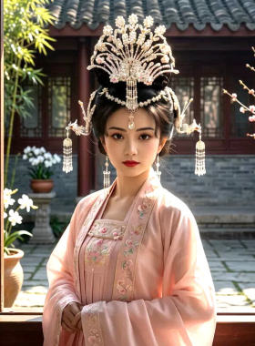 梦享精品西游记火彩头饰汉服旅拍