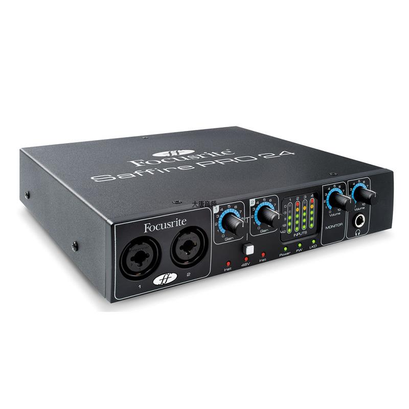 Focusrite福克斯特声卡Saffire Pro 24/26系列高品质火线录音声卡 - 图2