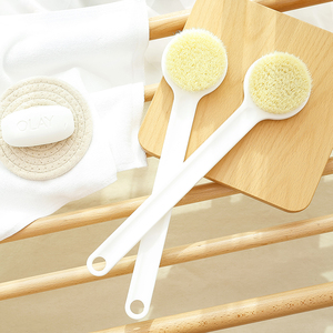 洗澡刷长柄软毛洗浴搓澡神器