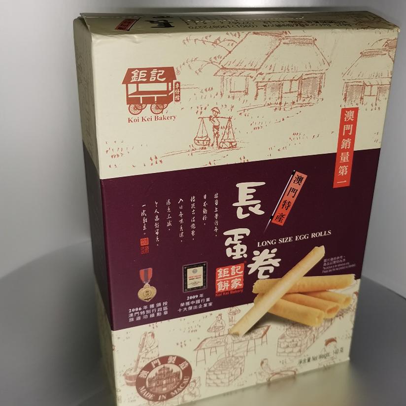 澳门特产代购钜记饼家手信鲜蛋卷农家蛋手工做罐装464g易碎慎拍-图1