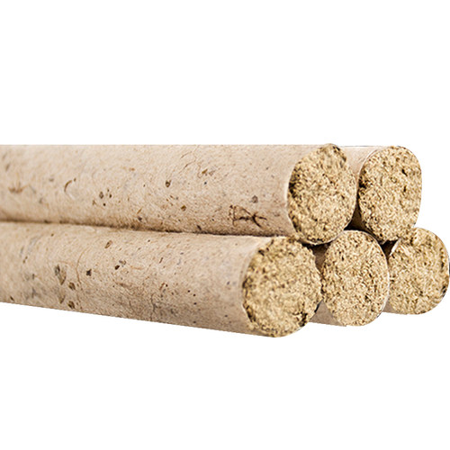 观二心1.8cm纯艾灸条手工石臼蕲春细艾条桑皮纸正品三年陈艾灸棒 - 图3